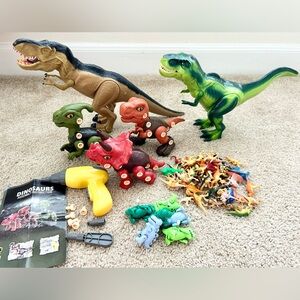 Dinosaur toy bundle